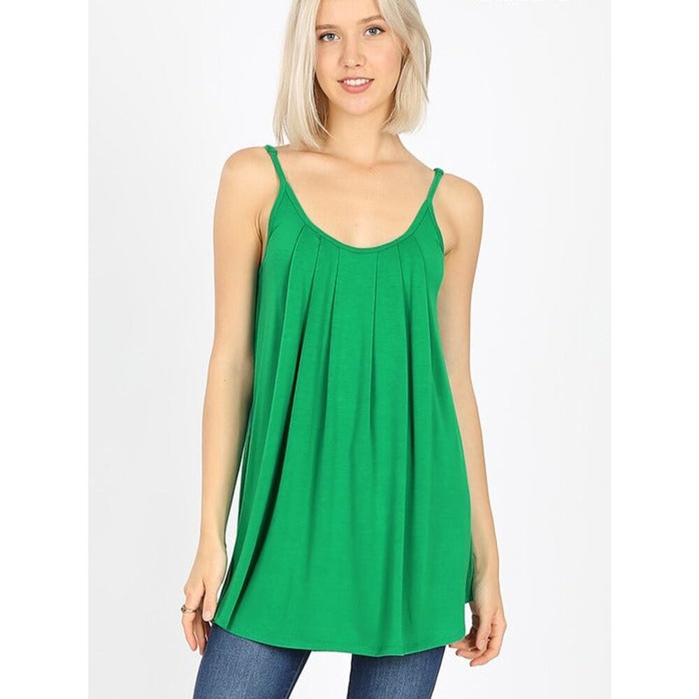Pleated Spaghetti Came-Green, Purple